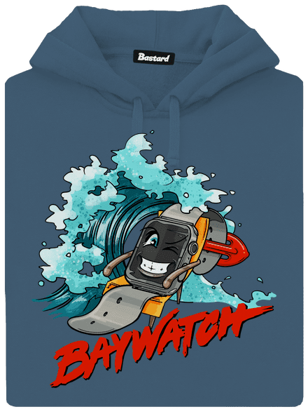 Baywatch dámska mikina klokanka Denim