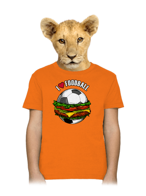 Foodball detské tričko Orange