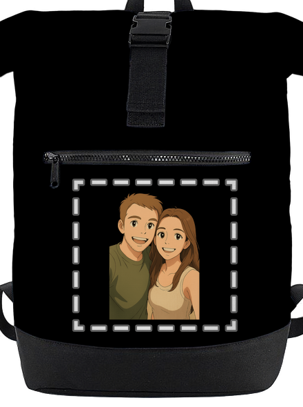 Ghibli efekt z vlastnej fotky batoh Black