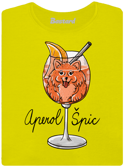 Aperol Špic dámske tričko prémium Lemon