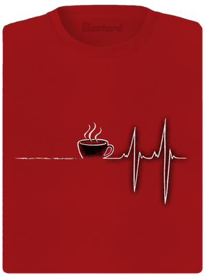 Coffee help dámske športové tričko Red Mal