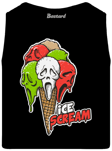 Ice Scream pánske tielko Black