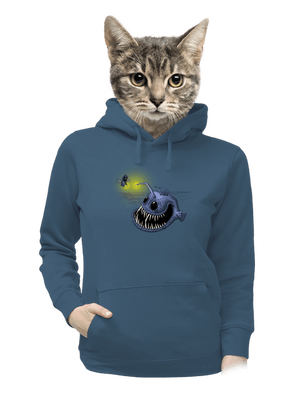 dámska mikina klokanka