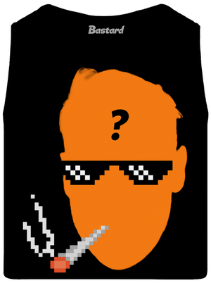 Thug life pánske tielko Black