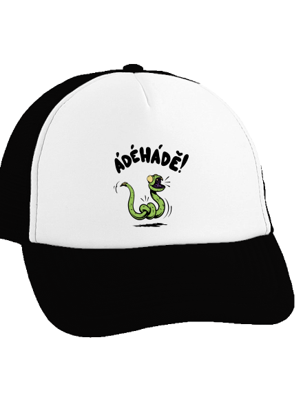 Ádéhádě šiltovka truckerka Black cap