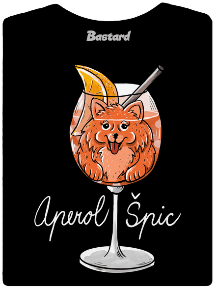 Aperol Špic dámske tričko Black