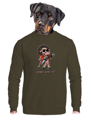 unisex mikina bez kapucne