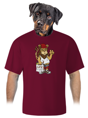 unisex tričko oversized