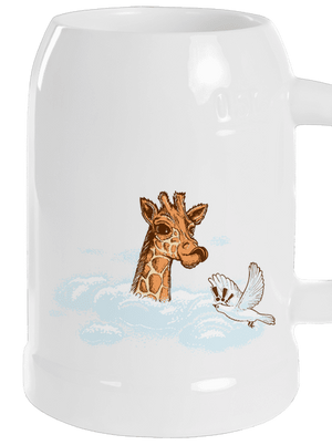 Žirafa v oblakoch polliter White