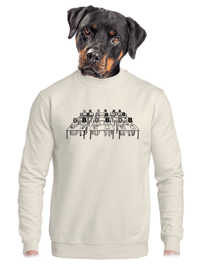 Cimrman: Debil, blbeček unisex mikina bez kapucne Off White