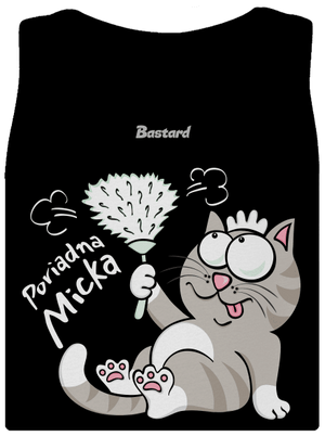 Macko a Micka dámske tielko klasické Black