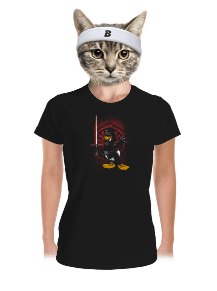 Kylo Duck dámske športové tričko Black