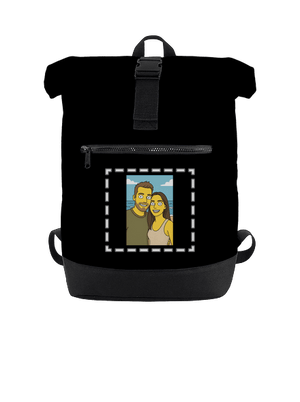 Simpsonovi z vlastnej fotky batoh Black