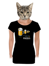 dámske tričko s lemom