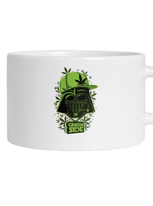 Green Side hrnček makronka White