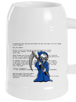 Modrá smrť polliter White