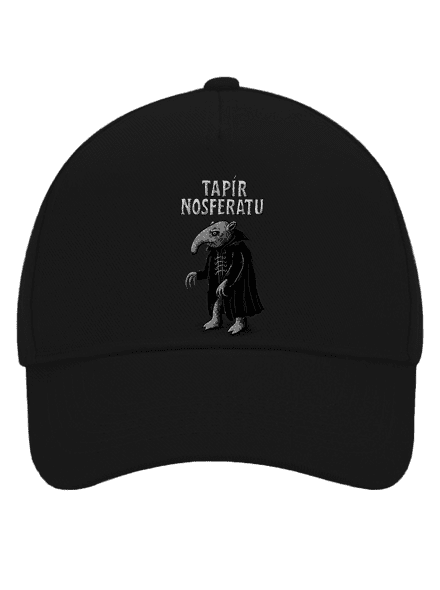 Tapír Nosferatu šiltovka baseballka Black