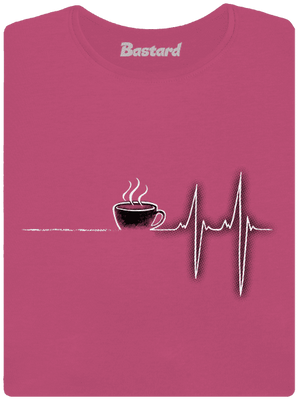 Coffee help dámske tričko prémium Magenta