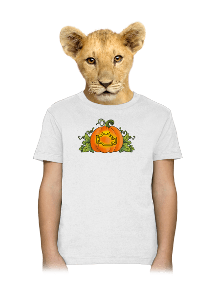 Strašidelný Halloween detské tričko White