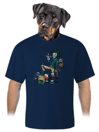 unisex tričko oversized