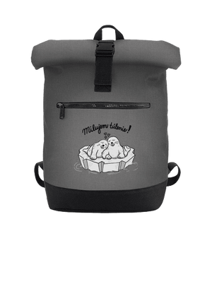 Milujem túlenie batoh Grey Marl