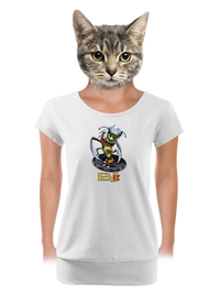 dámske tričko s lemom