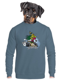 unisex mikina bez kapucne