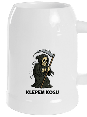 Klepem kosu polliter White