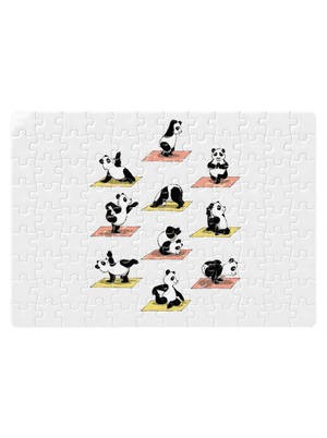 Pandia jóga puzzle White