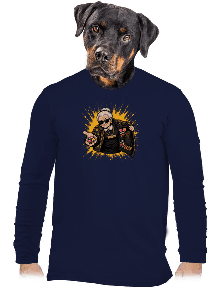 Babiboss pánske dlhý rukáv Navy