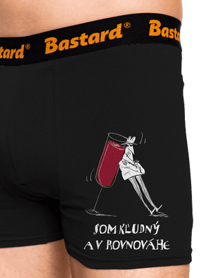 Pokojná rovnováha boxerky Black