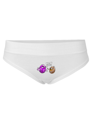Zmaľujem ťa dámske nohavičky White