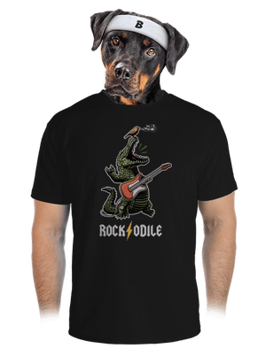 Rockodile pánske športové tričko Black