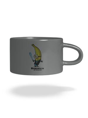 Bananakin Skywalker hrnček makronka Grey Macaron