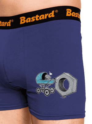 Správna matka boxerky Blue Navy