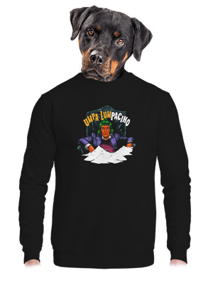 unisex mikina bez kapucne