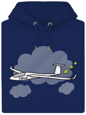 Větroň unisex mikina premium Navy