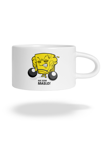Nie som maslo hrnček makronka White