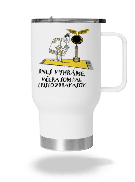 Dnes vyhráme termohrnček White