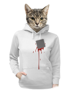 dámska mikina klokanka