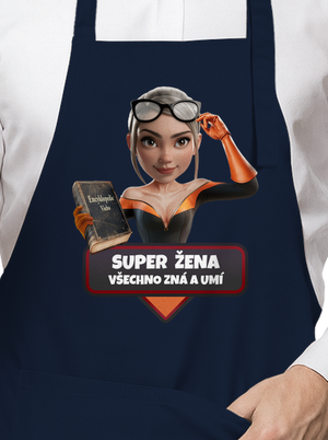 Super mama zástera Navy