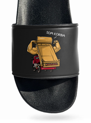 Korba šľapky Black