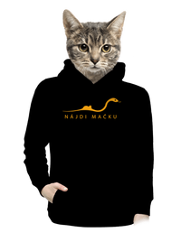 dámska mikina klokanka