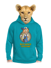 detská mikina klokanka