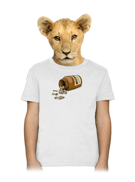 Music Pills detské tričko White