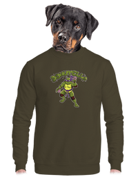 unisex mikina bez kapucne