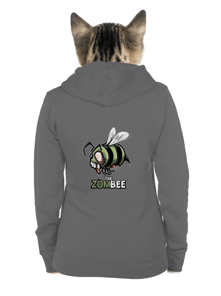 ZomBee dámska mikina na zips Steel Gray