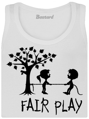 Fair play dámske tielko klasické White