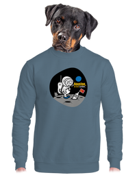 unisex mikina bez kapucne