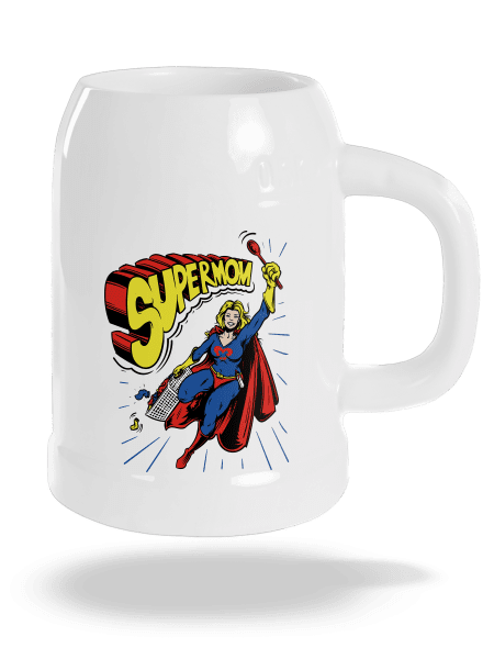 Supermom polliter White